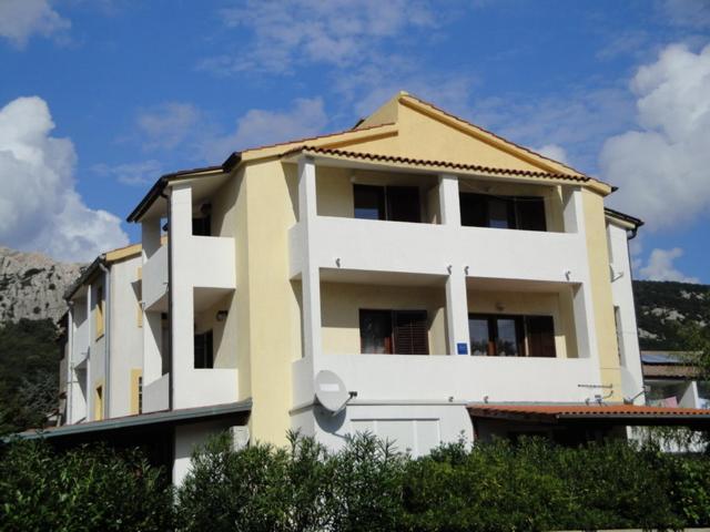 Apartmani Mirjana Studio 3 Baška Exterior foto